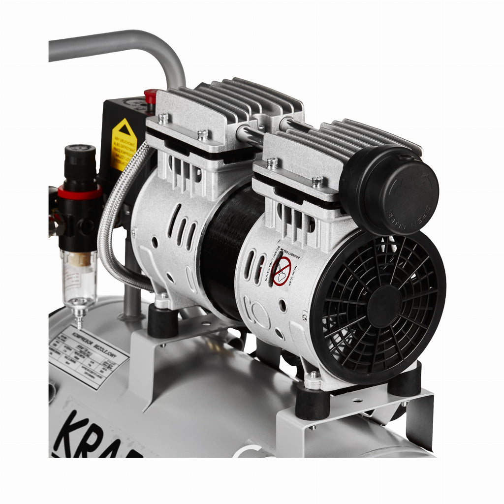 Compresor fara ulei silentios , 24L / 1200W x 1 ,220/m , Kraft&Dele KD1395 - imaginea 8