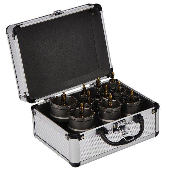 Set 10 buc carote metal 16-53mm Kraft&Dele KD10061