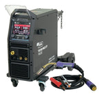 Aparat de Sudura Invertor MIG/MAG Synergic TECNO MIG 377PT PULSE LCD Seria Neagră 4x4 TMIG377PT