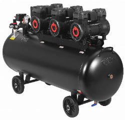 Compresor fara ulei silentios monofazat modulebox inteligent 200L / 2200W x 3,750l/m ,Kraft&Dele KD4084 - imaginea 3