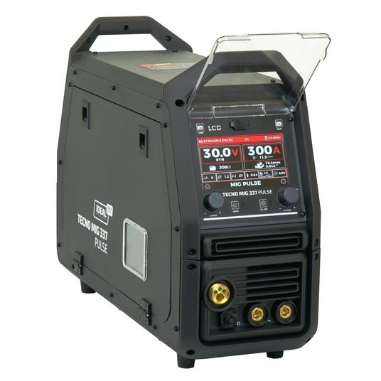 Aparat de Sudura Invertor MIG/MAG Synergic TECNO MIG 337P PULSE LCD Seria Neagră 4x4 TMIG337PV2