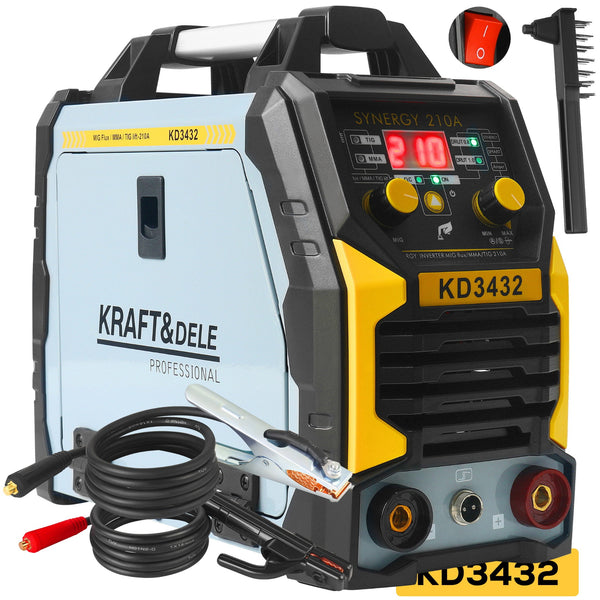 Aparat de sudura MIG Flux MMA TigLift ,Kraft&Dele KD3432
