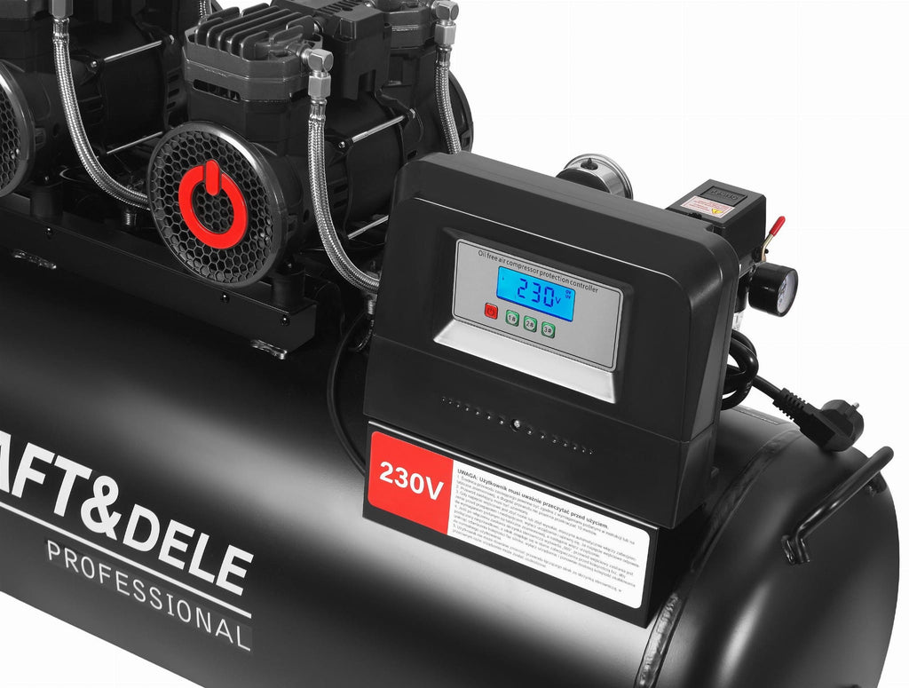 Compresor fara ulei silentios monofazat modulebox inteligent 200L / 2200W x 3,750l/m ,Kraft&Dele KD4084 - imaginea 13