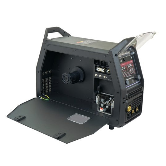 Aparat de Sudura Invertor MIG/MAG Synergic TECNO MIG 337P PULSE LCD Seria Neagră 4x4 TMIG337PV2