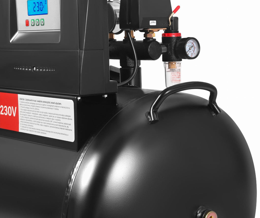 Compresor fara ulei silentios monofazat modulebox inteligent 200L / 2200W x 3,750l/m ,Kraft&Dele KD4084 - imaginea 14