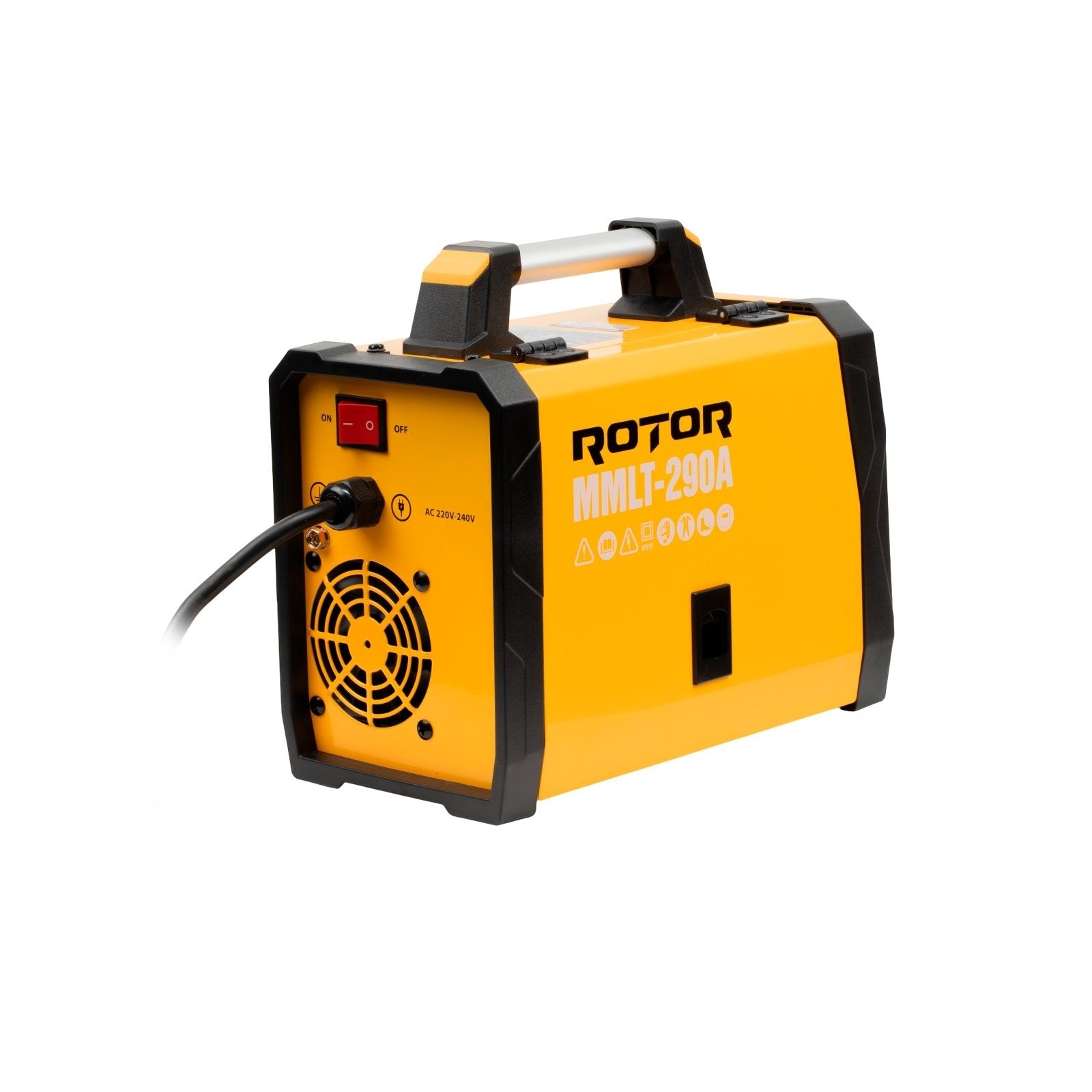 Aparat de sudură cu sarma si electrod MIG, MMA, TIG , LCD Color ROTOR MMLT-290A, 3.6 kW, 290 A - imaginea 5
