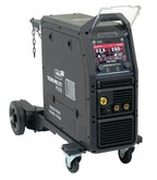 Aparat de Sudura Invertor MIG/MAG Synergic TECNO MIG 377PT PULSE LCD Seria Neagră 4x4 TMIG377PT