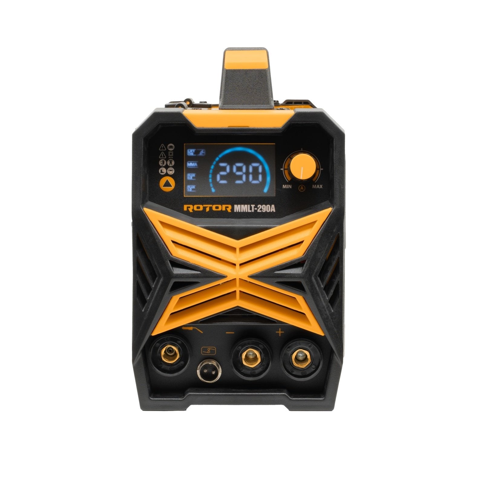 Aparat de sudură cu sarma si electrod MIG, MMA, TIG , LCD Color ROTOR MMLT-290A, 3.6 kW, 290 A - imaginea 7
