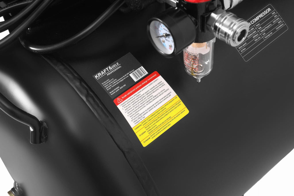Compresor fara ulei silentios monofazat modulebox inteligent 200L / 2200W x 3,750l/m ,Kraft&Dele KD4084 - imaginea 10