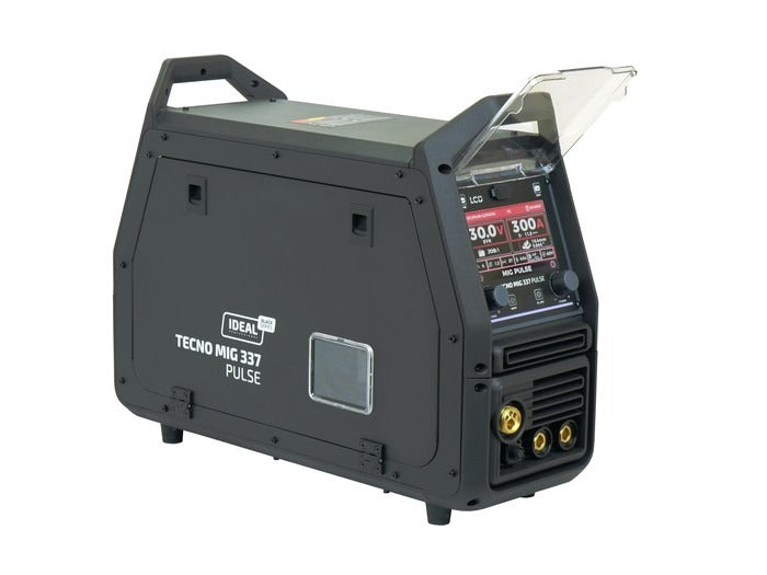 Aparat de Sudura Invertor MIG/MAG Synergic TECNO MIG 337P PULSE LCD Seria Neagră 4x4 TMIG337PV2