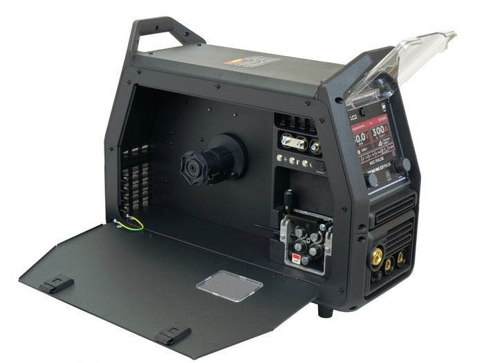 Aparat de Sudura Invertor MIG/MAG Synergic TECNO MIG 337P PULSE LCD Seria Neagră 4x4 TMIG337PV2