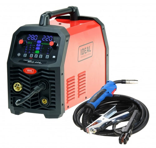 Aparat de sudura profesional MIG MAG TIG MMA 4x4 Technomig TMIG224LED - imaginea 2