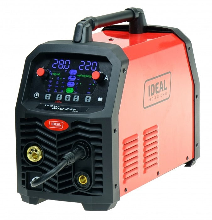 Aparat de sudura profesional MIG MAG TIG MMA 4x4 Technomig TMIG224LED - imaginea 6