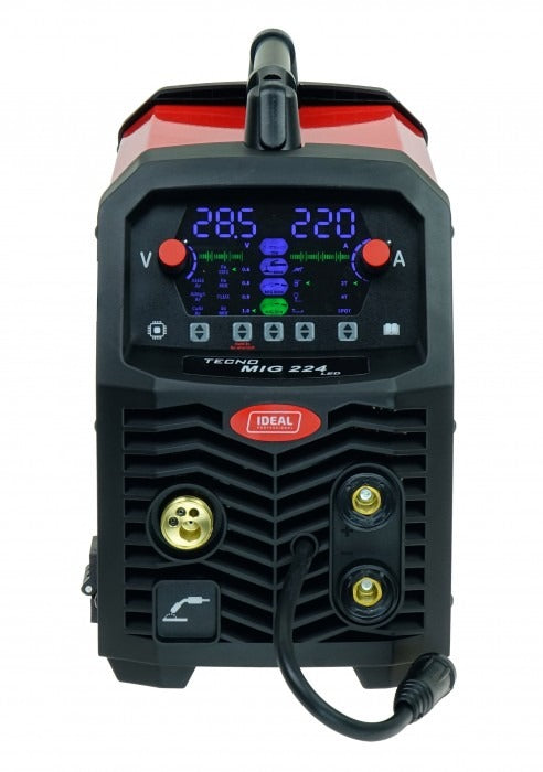 Aparat de sudura profesional MIG MAG TIG MMA 4x4 Technomig TMIG224LED - imaginea 3