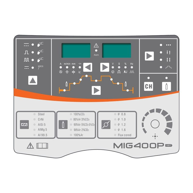 Aparat De Sudura Mig-mag Tip Invertor Mig 400 Pulse Synergic (n317) Jasic