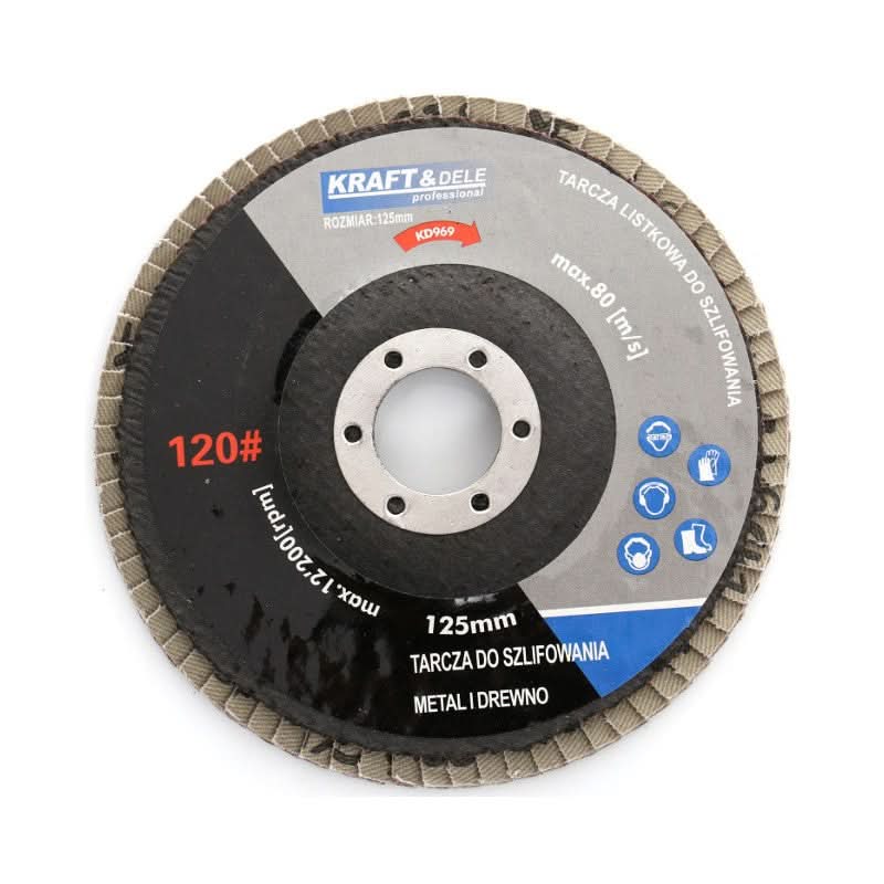 Disc abrazin lamelar P80 , Kraft&Dele KD967