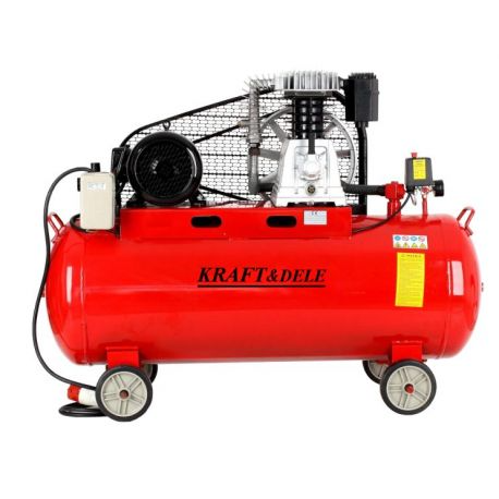 Compresor ulei 300L 2 pistoane ,1110 l/min,  Kraft&Dele KD1476