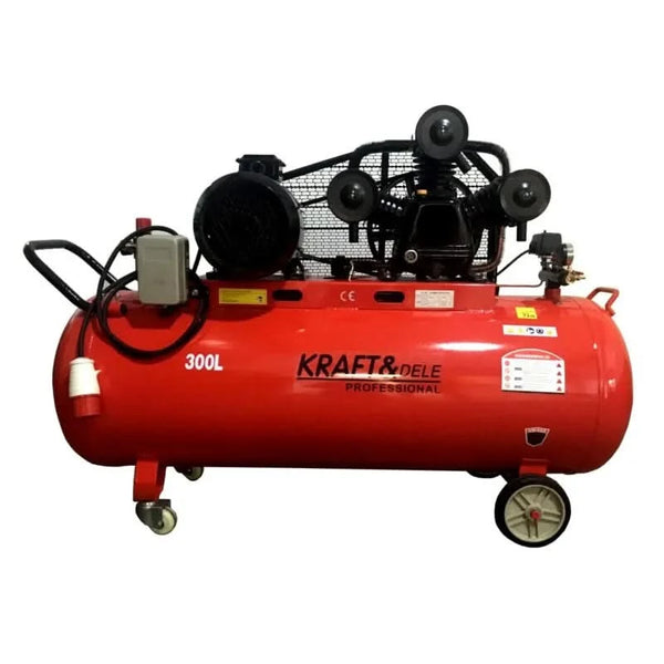 Compresor ulei 300L 3 pistoane cu filtru apa, 1060l/min  Kraft&Dele KD1411