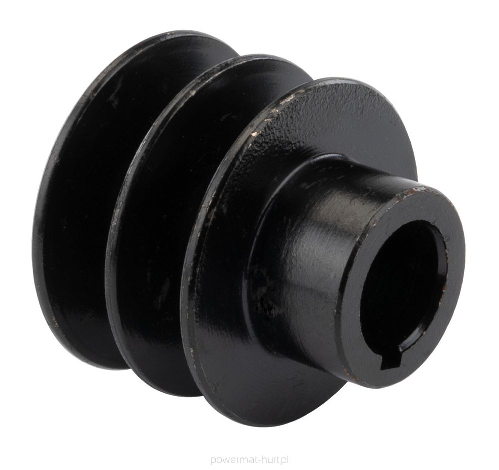Fulie cu 2 caneluri pentru ax cu pana 19mm, motor 7 Cp , Bertoldi PM-GX160-KP19