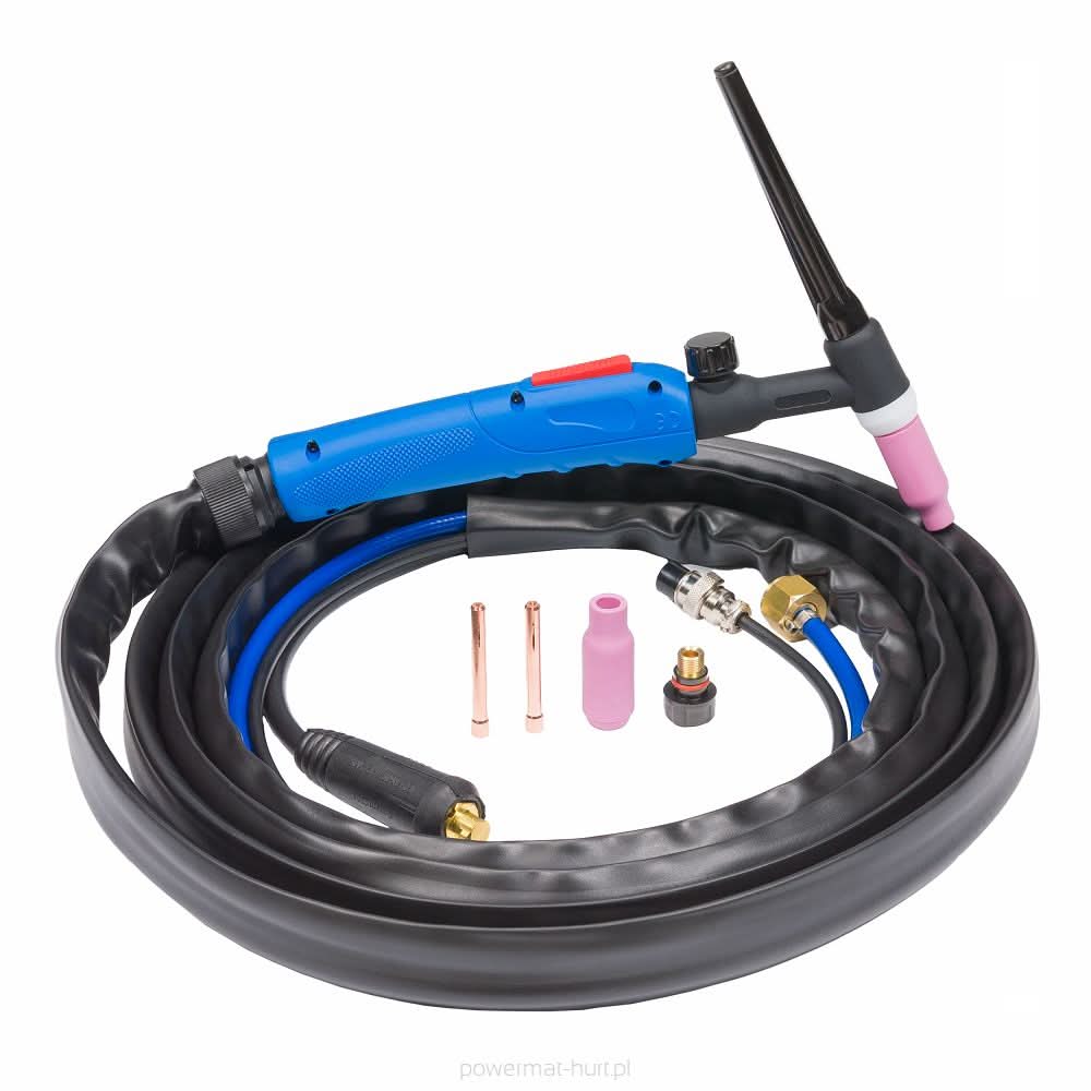 Cablu de sudura TIG LIFT lanterna TIG-17V-35 conector 35/50, 4m , Powermat PM0651
