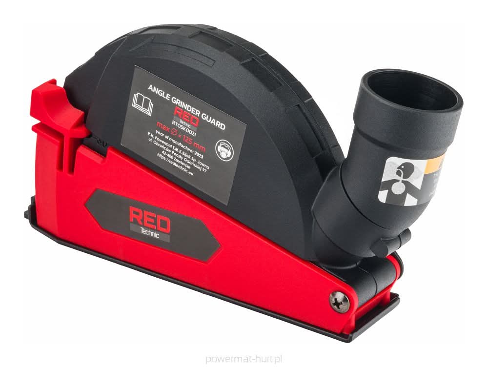 Capac aspirare pentru polizor unghiular, Redtechnic RTOSK0021