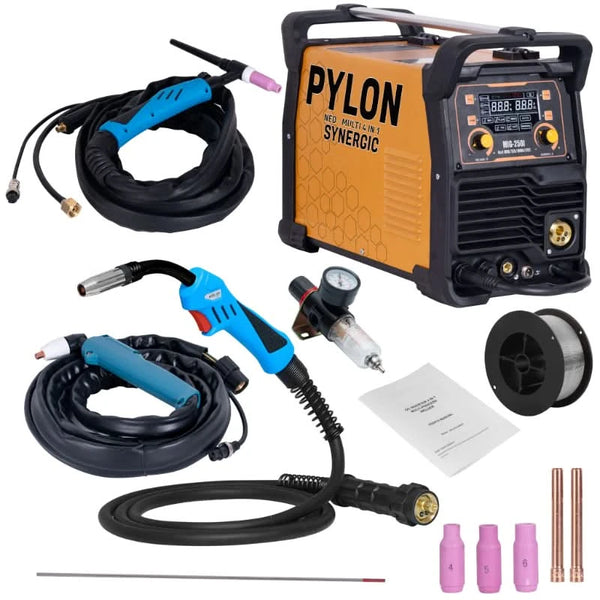 Aparat de sudura NEO MIG 250l MULTI 4 IN 1,MIG / TIG / CUT / MMA , Pylon PYL100