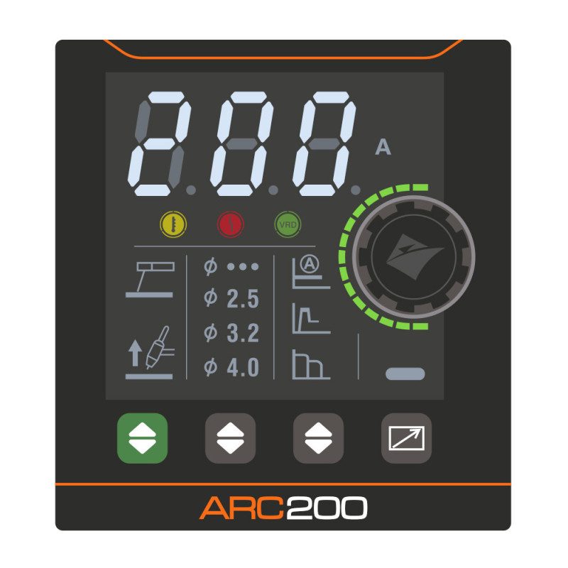 Pachet EVO20 ARC 200 (Z2S32) - Aparat de sudura INDUSTRIAL Jasic