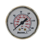 Reductor Presiune Ar/CO2 cu Rotametru 200bar 30l/min, SHERMAN 7812579
