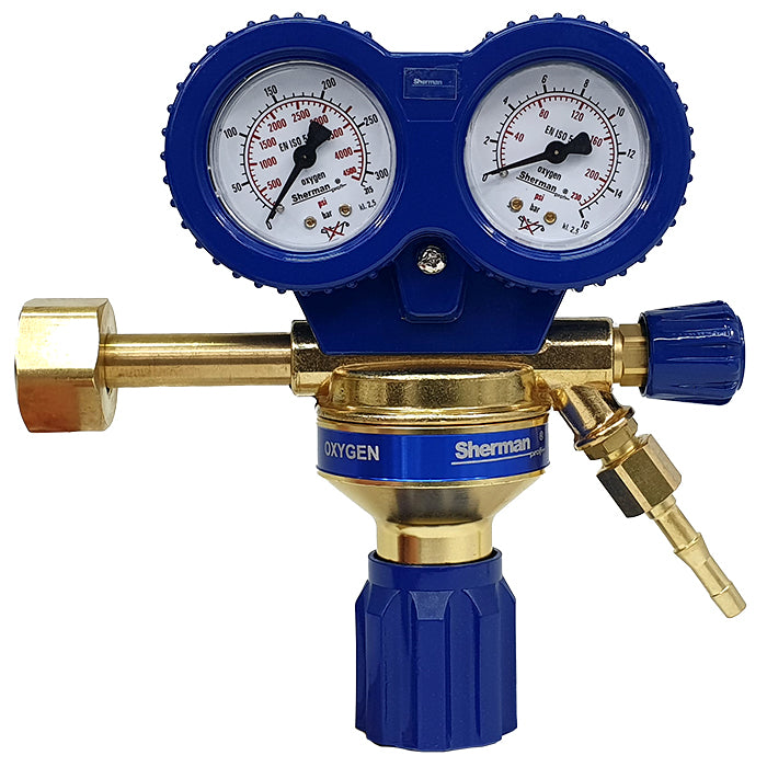 Reductor Presiune Oxigen 200 bar 0.5-10 bar 30 m³/h, SHERMAN 7813004