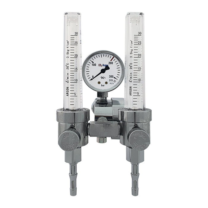 Reductor Presiune Argon/CO2 2 Debitmetre 60l/min, SHERMAN GNREDCO2R2