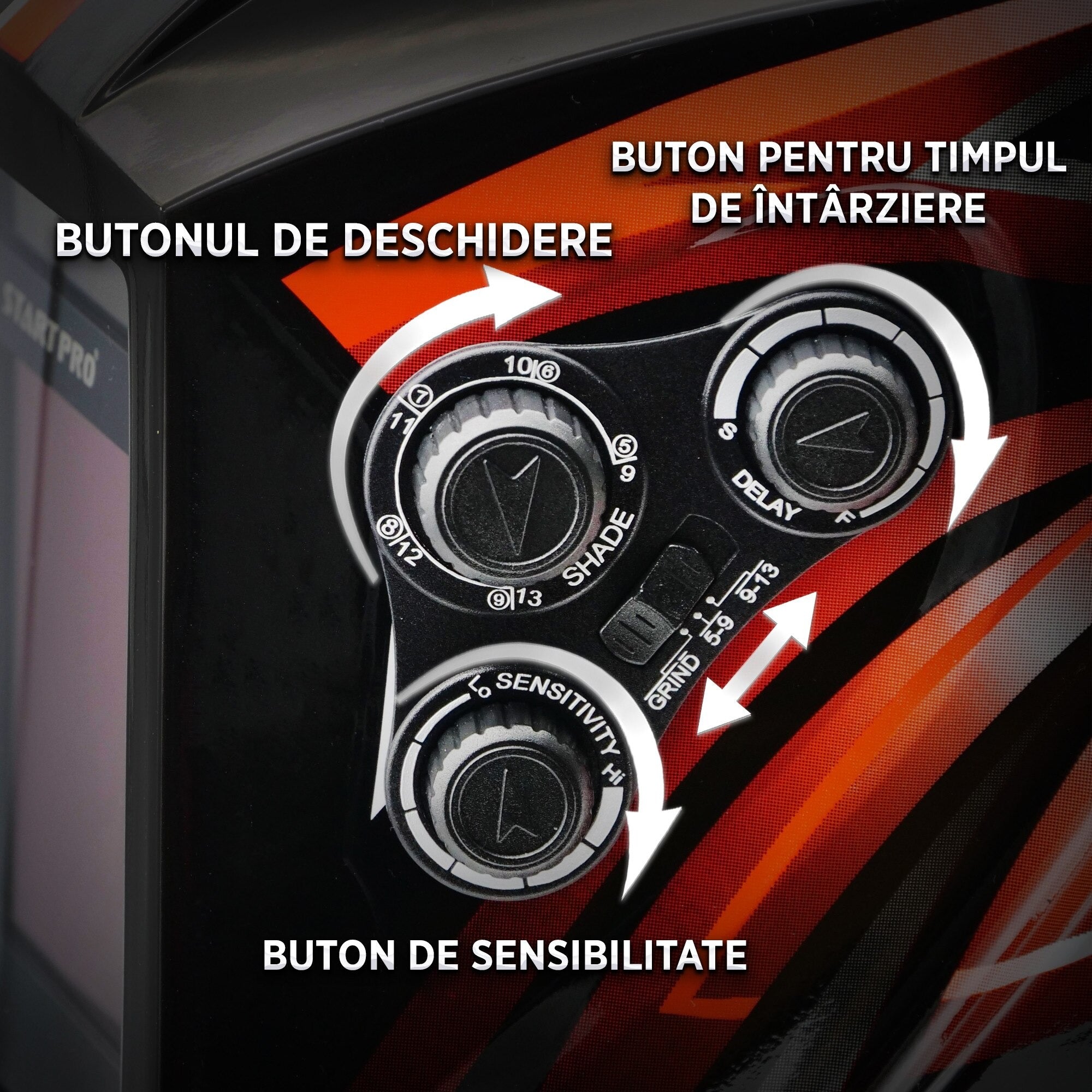 Masca sudura STARTPRO SWH-100/3P - imaginea 3