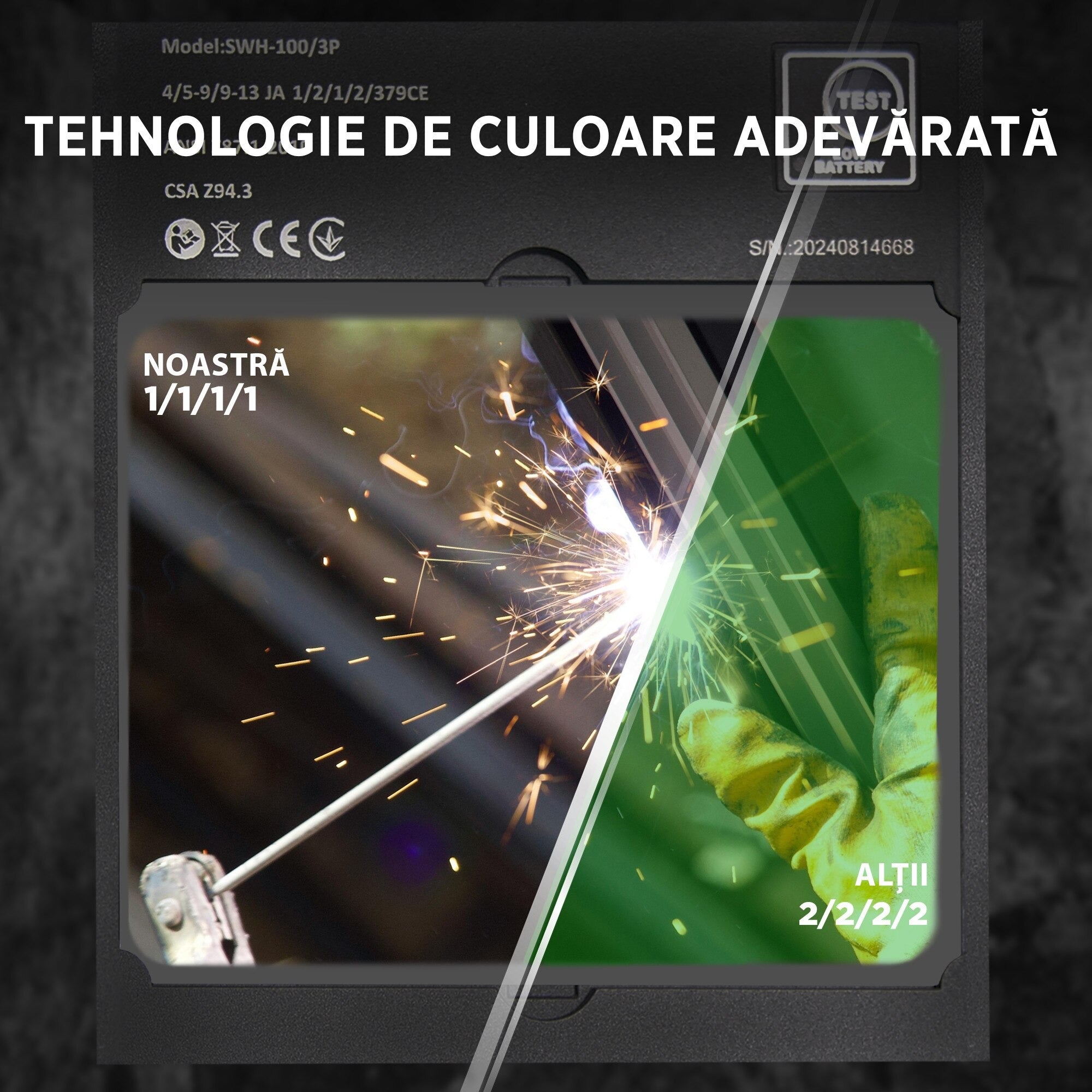 Masca sudura STARTPRO SWH-100/3P - imaginea 5