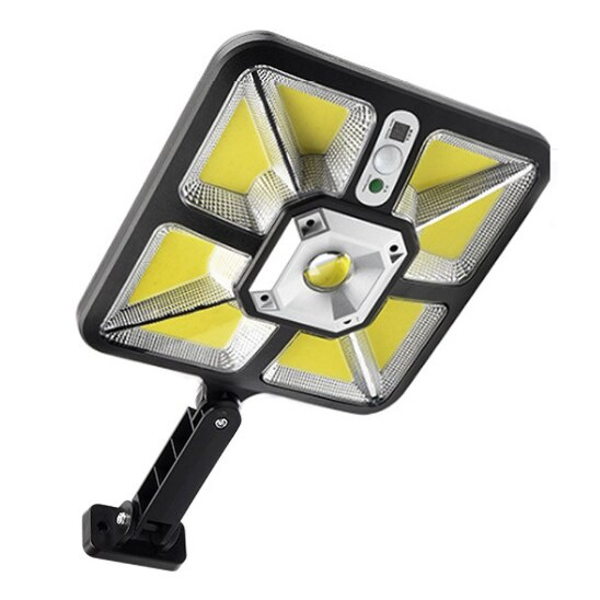 Lampa solara 9 celule,226 LED-uri COB ,cu senzor de miscare, sistem prindere inclus 