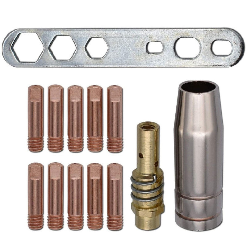 Set 13 Consumabile Pentru Pistolet Mig Mag 150a