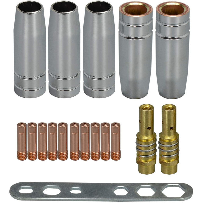 Set 18 Consumabile Pentru Pistolet Mig Mag 150a, Intensiv