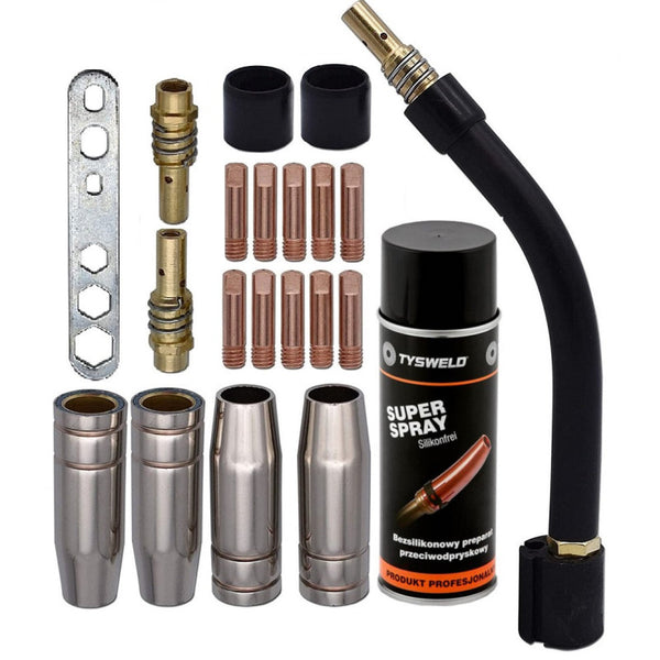 Set 21 Consumabile Pentru Pistolet Mig Mag 150a