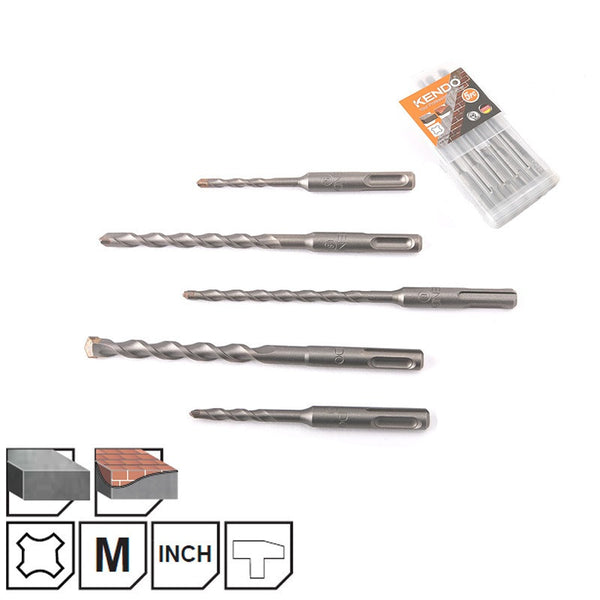 Set 5 Burghie Sds-plus De Beton, 5-10 Mm