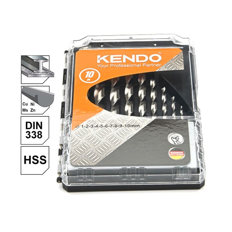 Set De Burghie Elicoidale Pentru Metal, Hss, 1-10 Mm