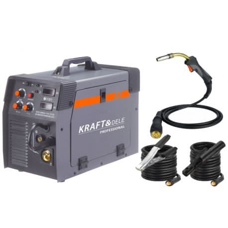 Aparat de sudura MIG/MAG/FCAW/MMA/TIG LIFT 250A , Kraft&Dele KD1884