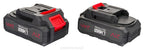 Ventuza vibranta cu acumulator 2 x 21V 2 ah , Red Technic RTAPW0053 - imaginea 10