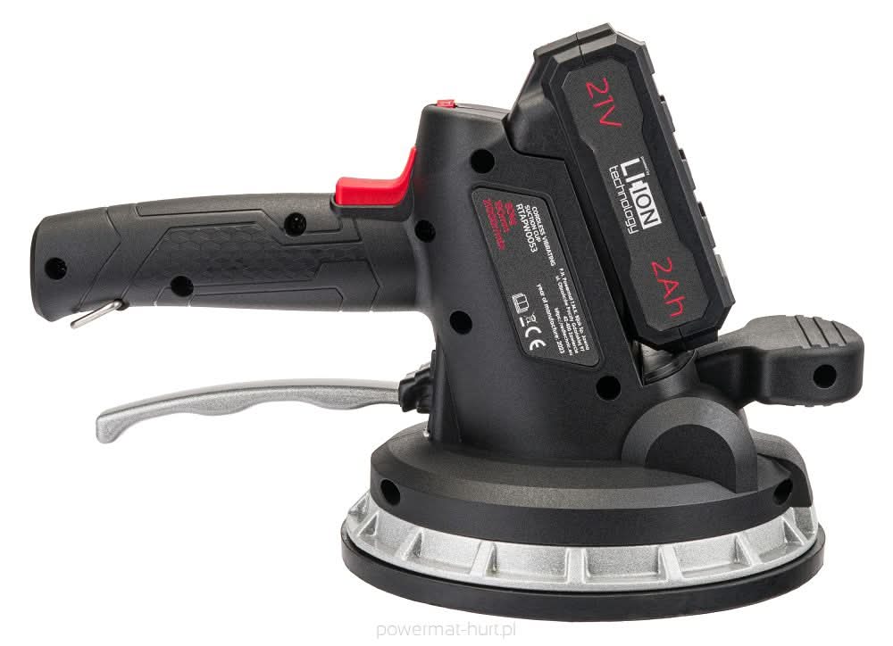Ventuza vibranta cu acumulator 2 x 21V 2 ah , Red Technic RTAPW0053 - imaginea 6