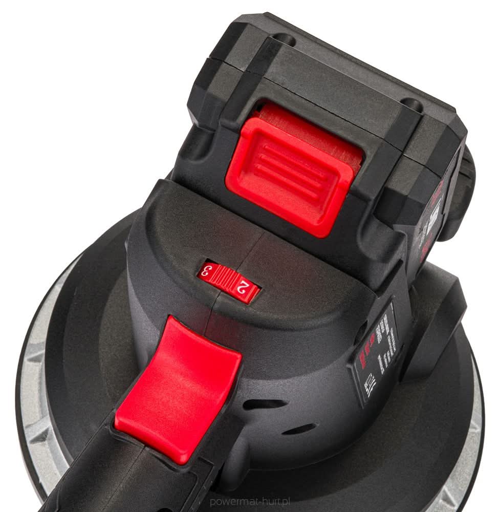 Ventuza vibranta cu acumulator 2 x 21V 2 ah , Red Technic RTAPW0053 - imaginea 4