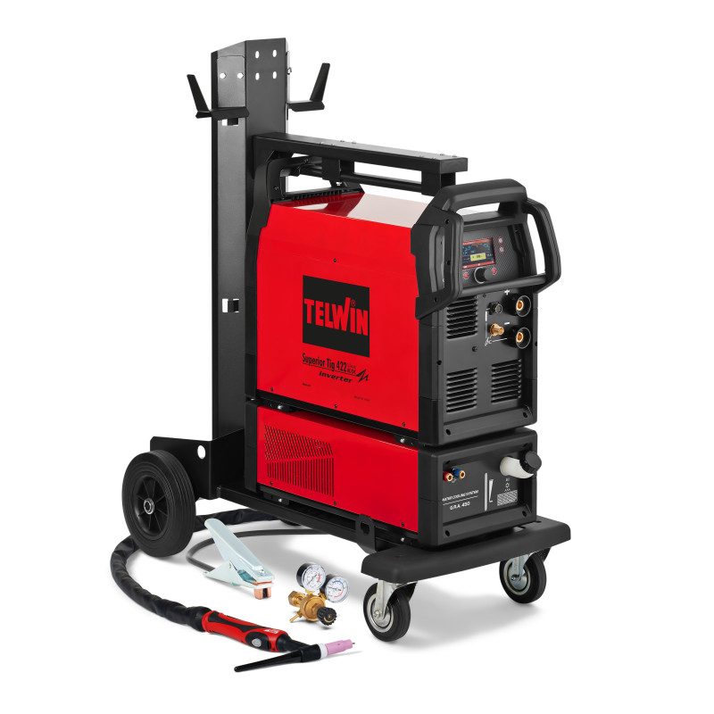 Aparat De Sudura Tip Tig Superior Tig 422 Wave Ac/dc Aqua Telwin