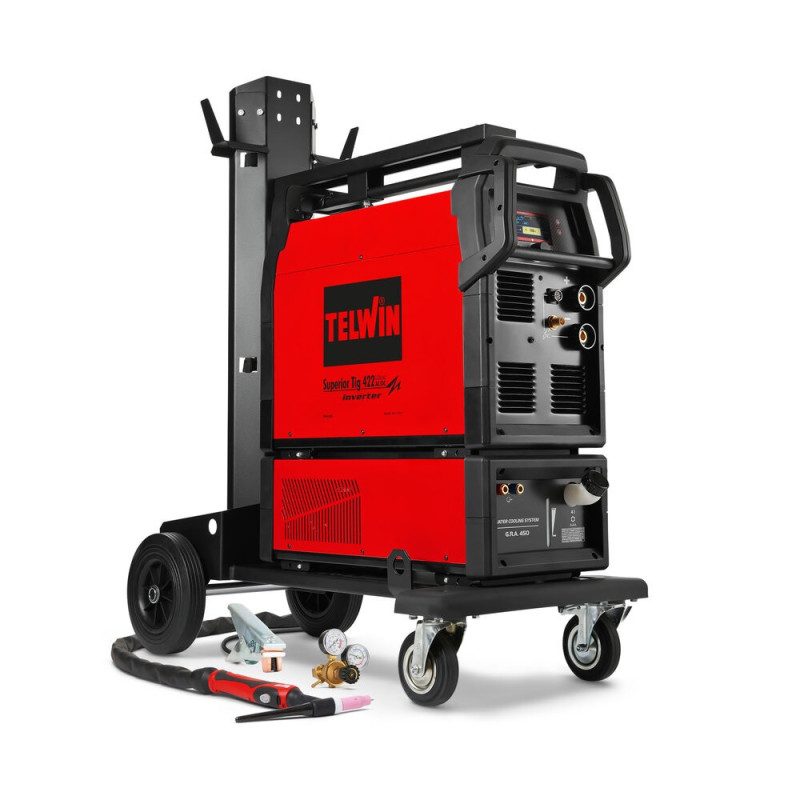 Aparat De Sudura Tip Tig Superior Tig 422 Wave Ac/dc Aqua Telwin