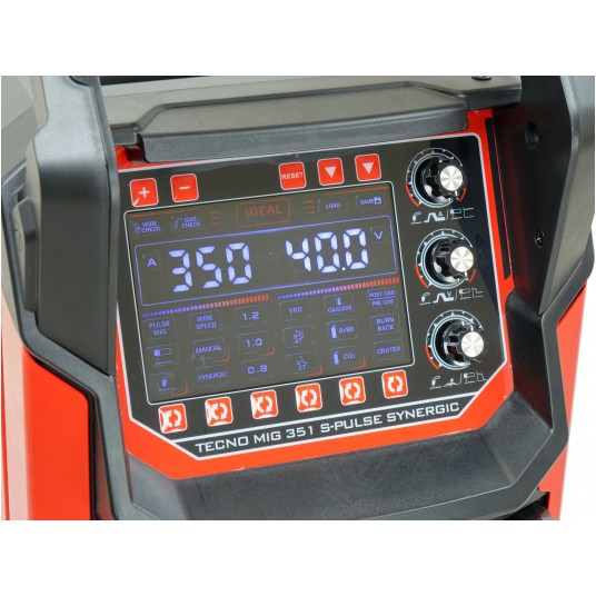 Aparat de Sudura Invertor MIG/MAG 351A Synergic Puls, TECNO MIG 351 S-PULSE B-TMIG351SP 5