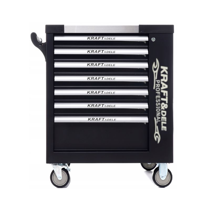 Carucior de atelier / Dulap pentru scule , 7 sertare , Kraft&Dele KD1070
