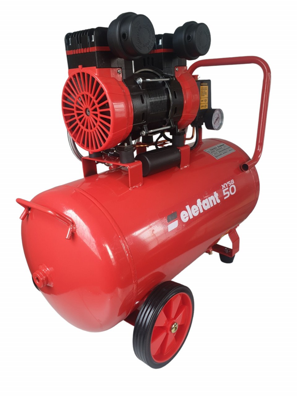 Compresor aer 50L , 2,3 CP , 8 bar ,330l/min , XY5850 , Elefant 12386 - imaginea 4