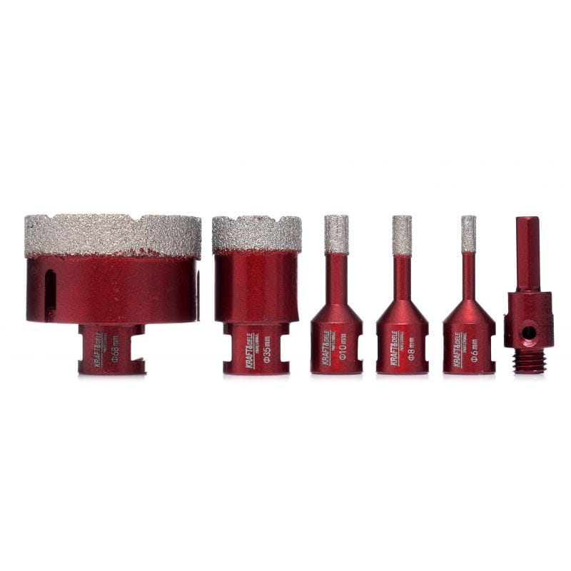 Carote Diamantate 5 Bucati, Kraft&Dele KD11219