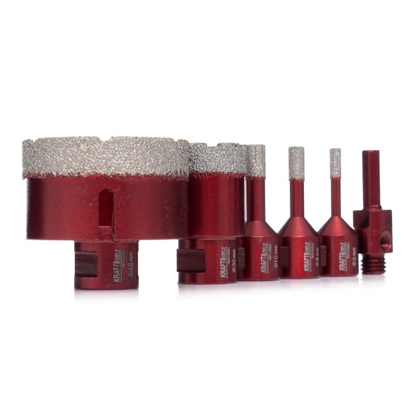 Carote Diamantate 5 Bucati, Kraft&Dele KD11219