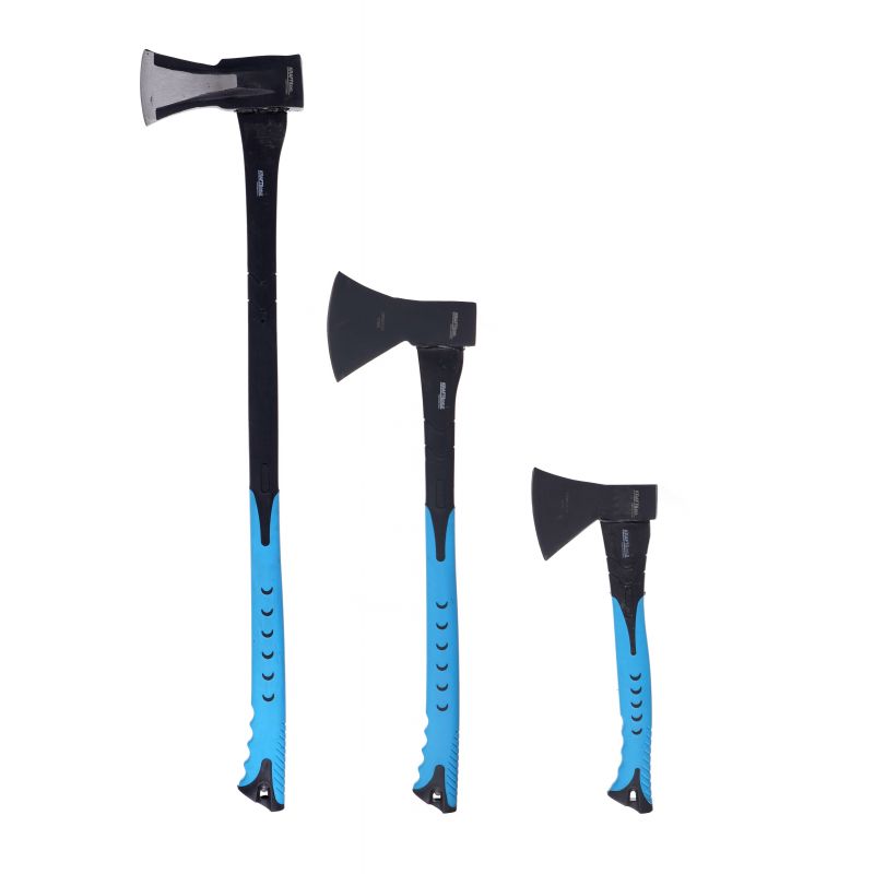 Set de trei topoare pentru lucru , 0.6 , 1 , 1,2kg , Kraft&Dele KD234